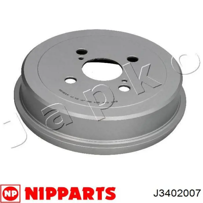 Tambor de freno trasero 2367S ABS