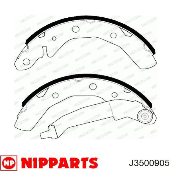 Zapatas de freno de tambor traseras General Motors 96288490 precio, desde 29,63 EUR