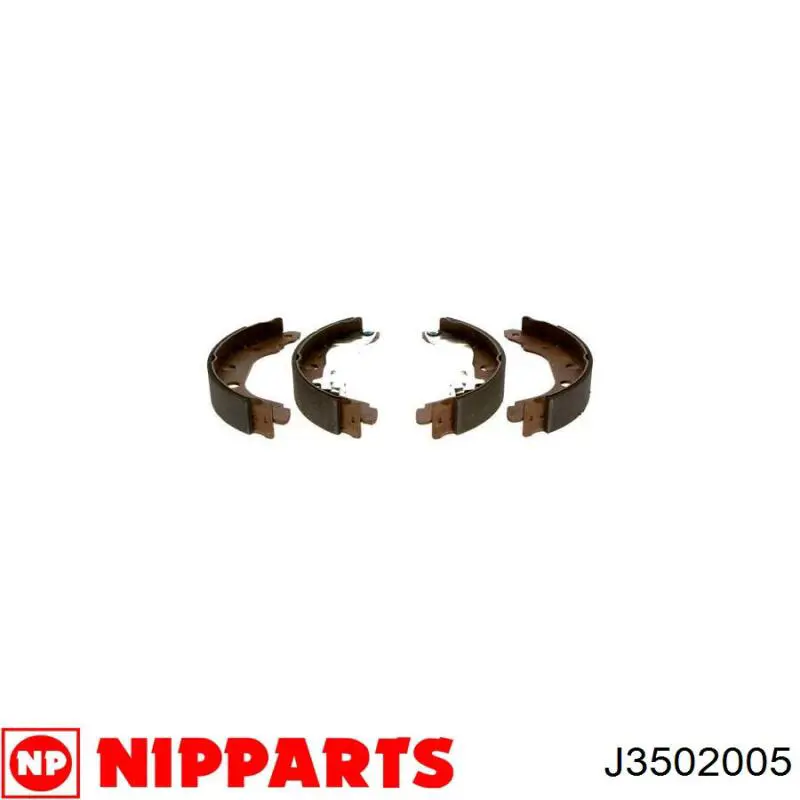 Zapatas de freno 0449535110 Toyota