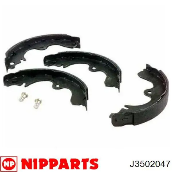 Zapatas de freno GF236AF Japan Parts