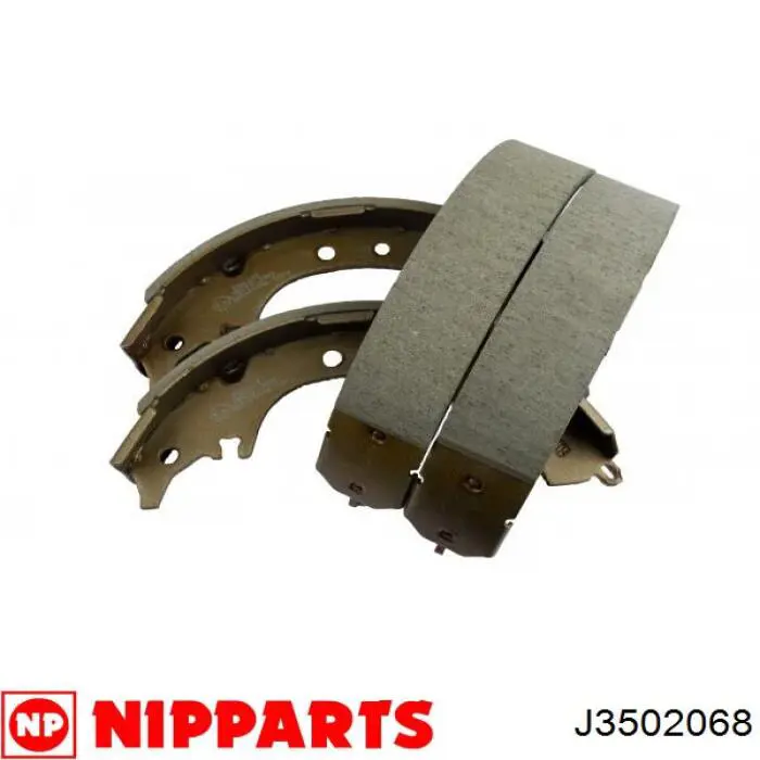 Zapatas de freno J3502068 Nipparts