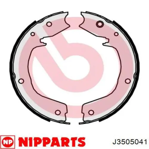 Zapatas de freno de mano Nipparts J3505041 precio, desde 37,27 EUR