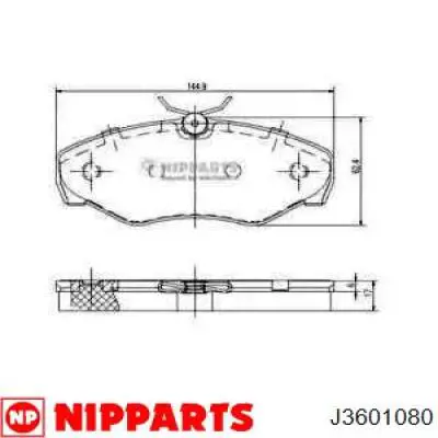 Pastillas de freno delanteras Renault Trafic 2 FL