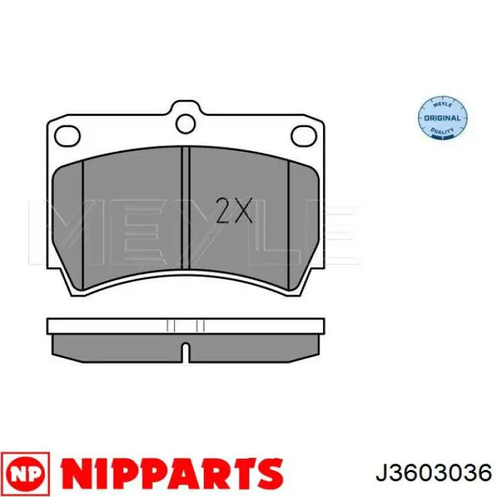 Pastillas de freno delanteras Mazda 323 BA