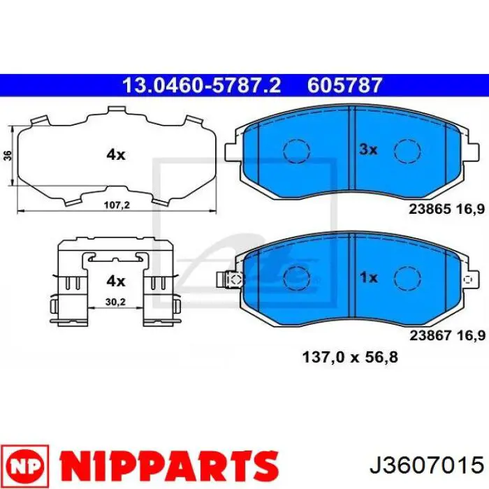 Comprar 161539 Power Stop Pastillas delanteras de freno