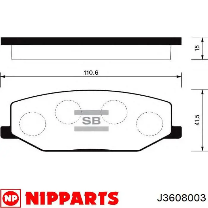 Pastillas de freno delanteras Suzuki Jimny FJ