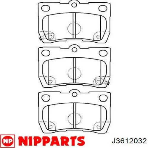 17032400F3008 BYD Pastillas freno traseras