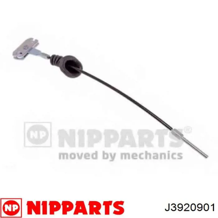 2001026 Beca Cables Cable de freno de mano trasero izquierdo