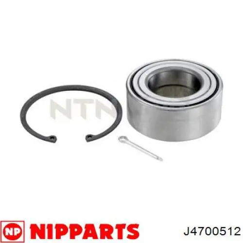 Rodamiento de rueda delantero Nipparts J4700512