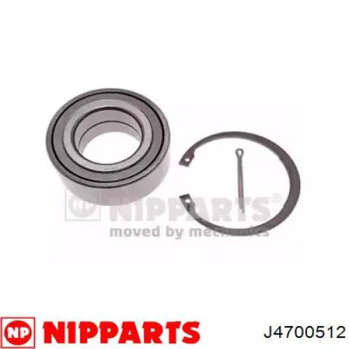 J4700512 Nipparts Rodamientos de rueda delantero