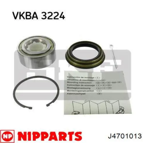 Comprar KK12006 Japan Parts Cojinete de rueda delantero