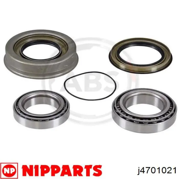 Cojinete de rueda delantero Nissan Terrano 1 WD21