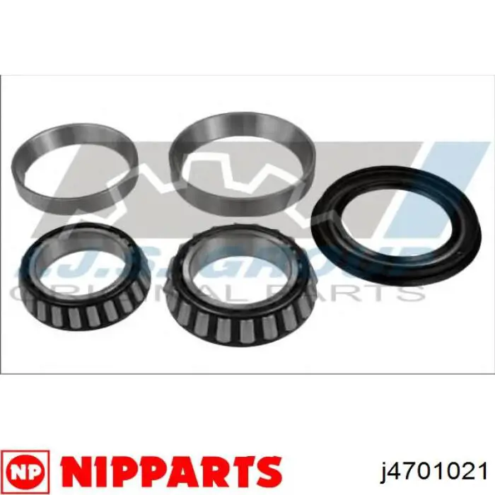 Cojinete de rueda delantero Nissan Terrano 1 WD21