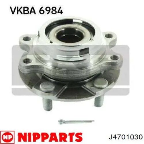 Cojinete de rueda delantero Nipparts J4701030 precio, desde 24,66 EUR