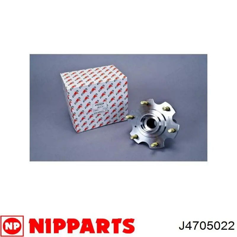 Buje de rueda delantero J4705022 Nipparts