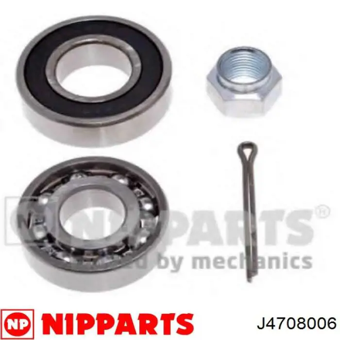 0812362047000 Suzuki Rodamiento de rueda trasera