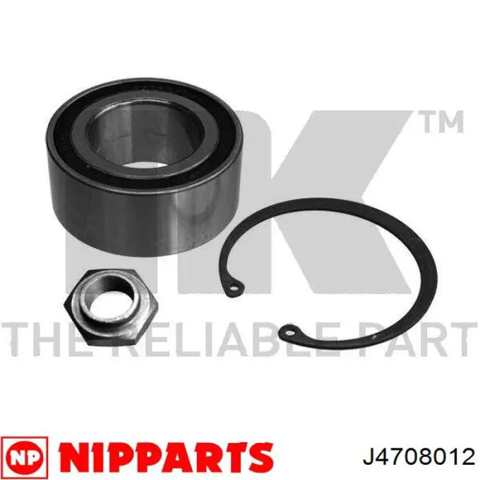 J4708012 Nipparts cojinete de rueda delantero