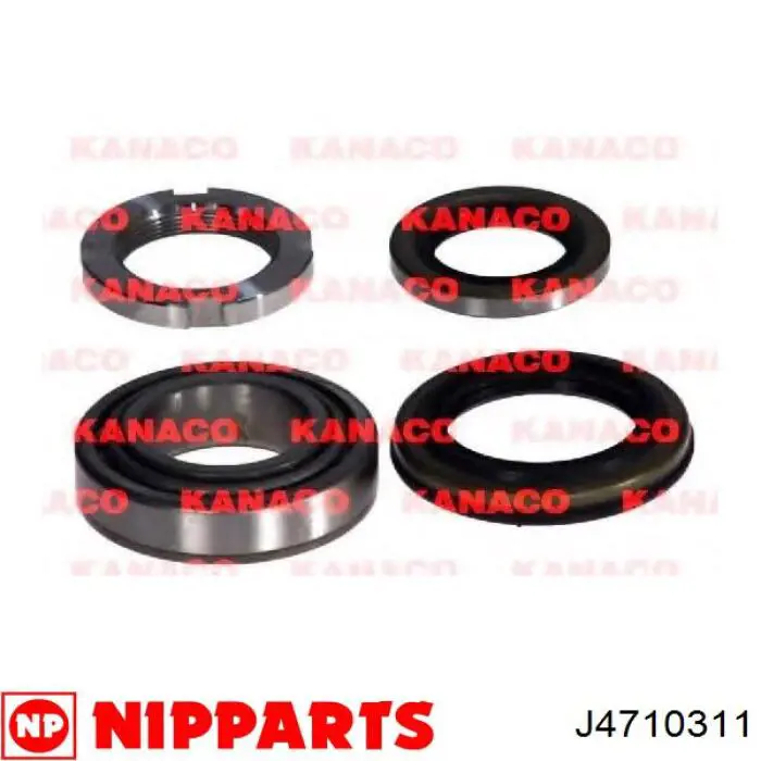 J4710311 Nipparts cojinete de rueda trasero