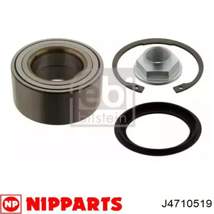 J4710519 Nipparts cojinete de rueda delantero