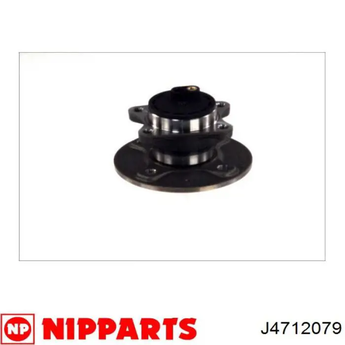 J4712079 Nipparts cubo de rueda trasero