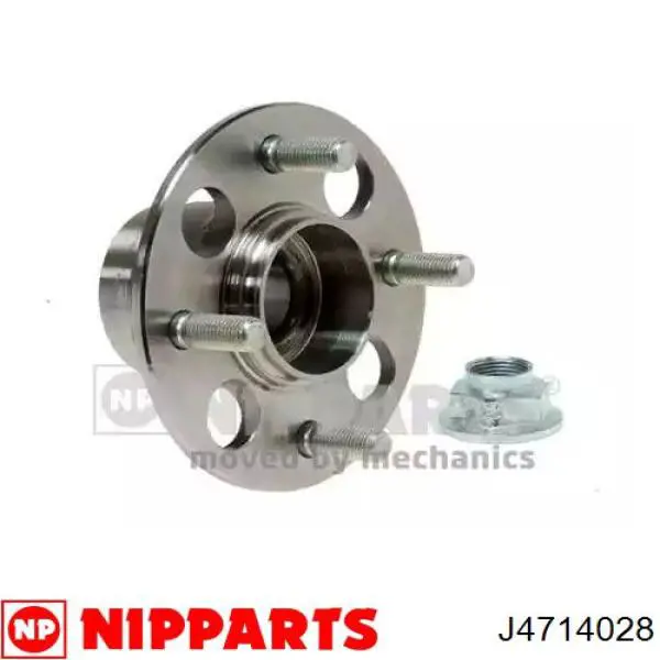 KK24035 Japan Parts Buje de rueda trasero