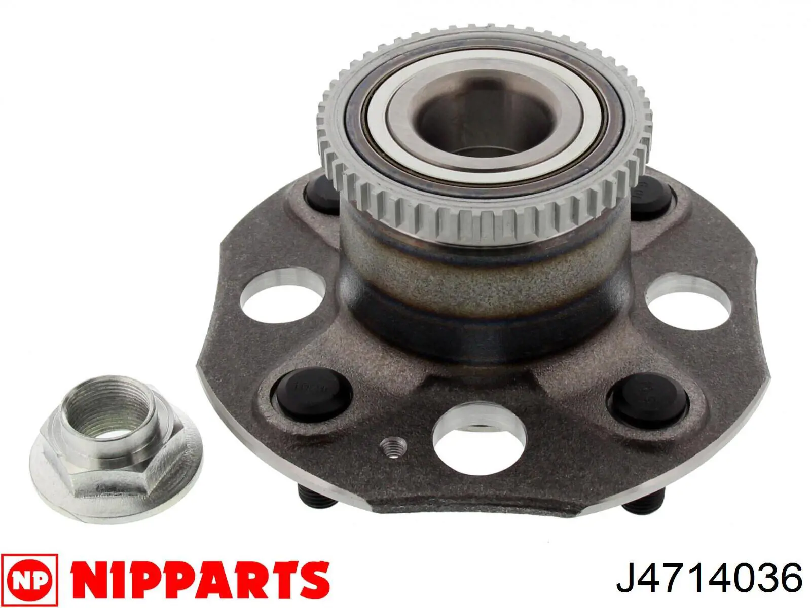 J4714036 Nipparts cubo de rueda trasero