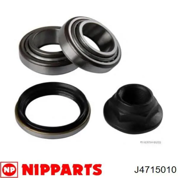 J4715010 Nipparts cojinete de rueda trasero