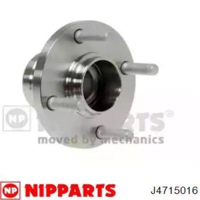 Cubo de rueda trasero J4715016 Nipparts