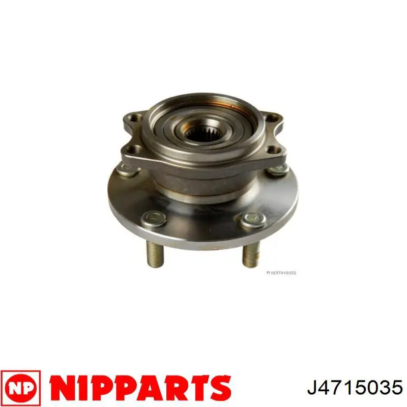 Buje de rueda Nipparts J4715035 precio, desde 43,98 EUR