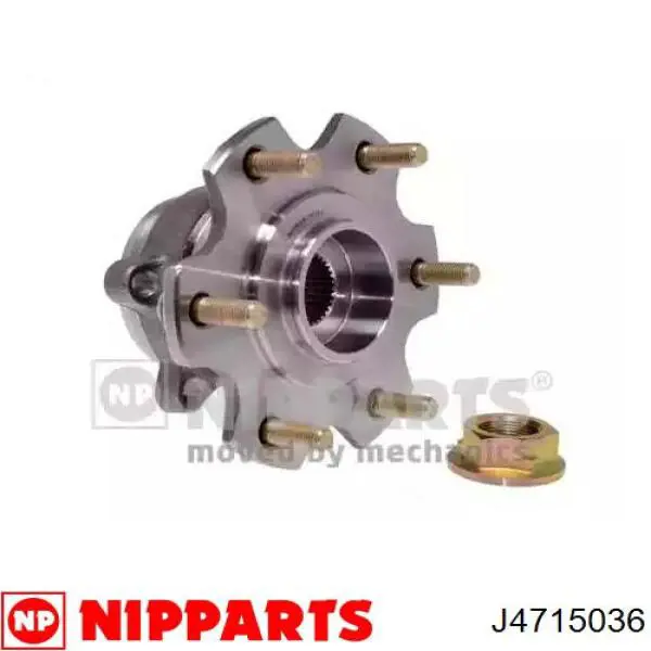 Comprar J4715036 Nipparts Cubo de rueda, Eje trasero