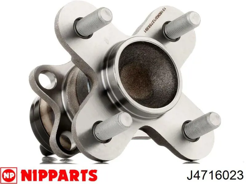 J4716023 Nipparts cubo de rueda trasero