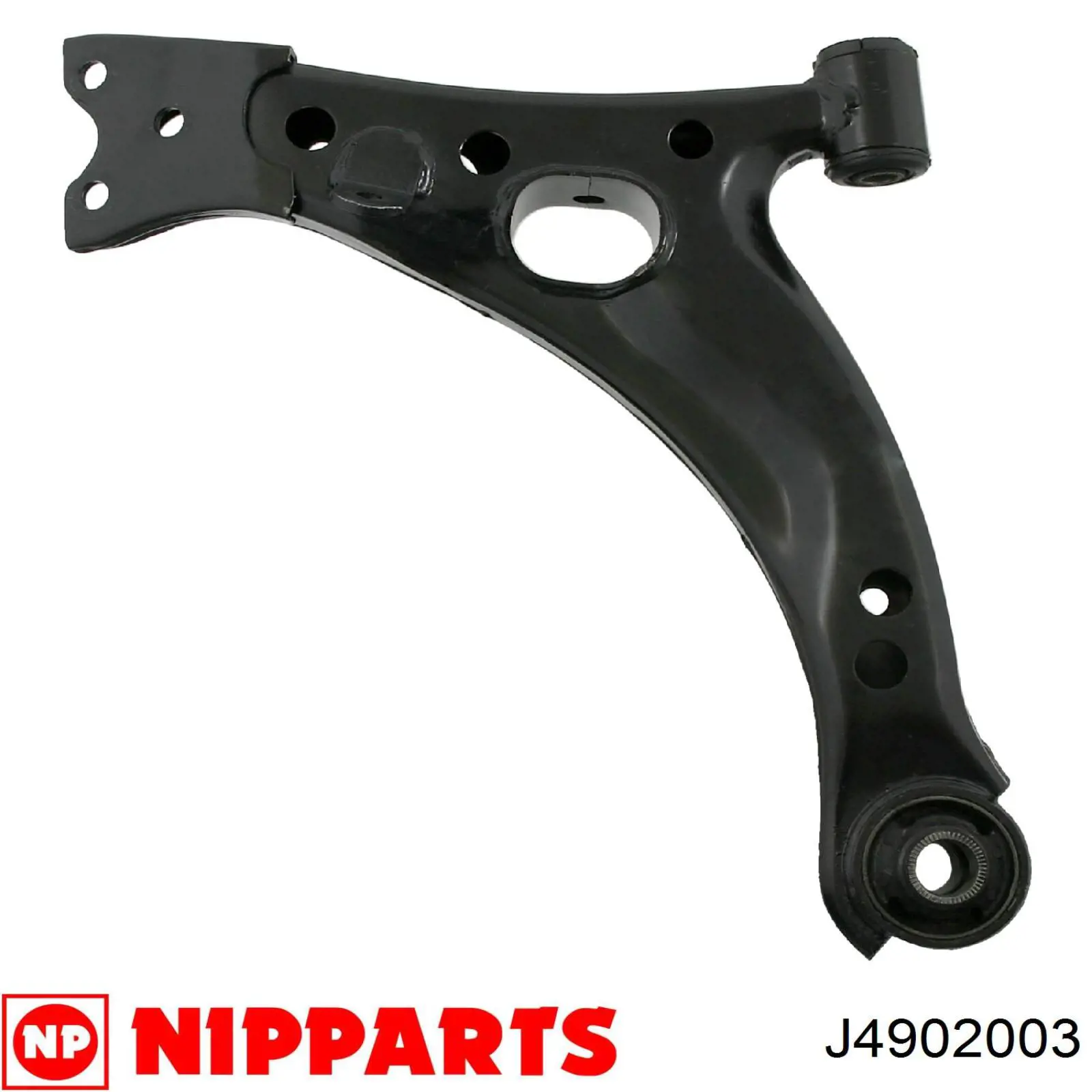 J4902003 Nipparts barra oscilante, suspensión de ruedas delantera, inferior izquierda