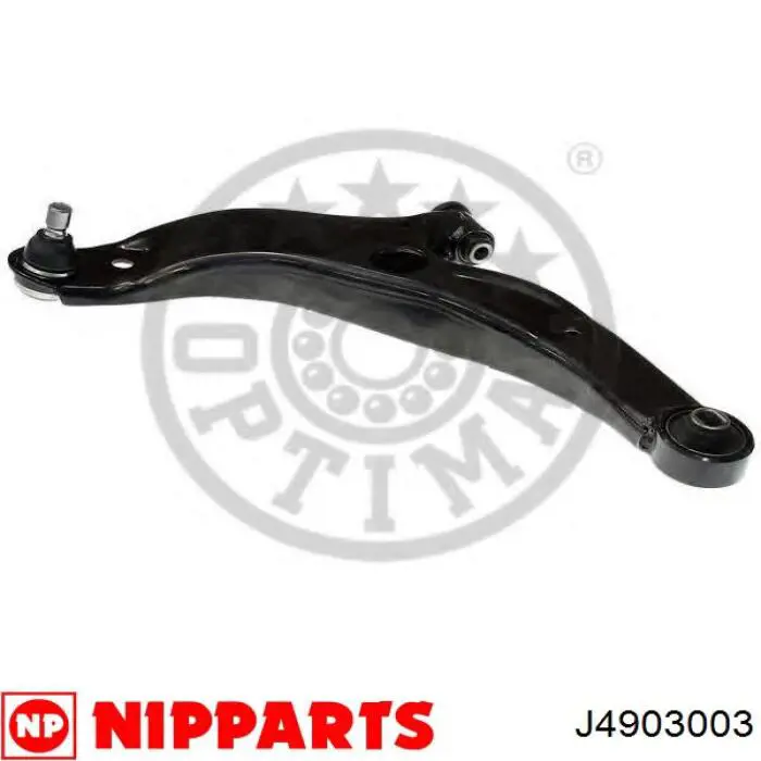 B28V34350B Mazda Brazo inferior izquierdo de la suspensión delantera