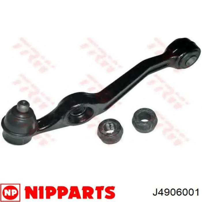 J4906001 Nipparts barra oscilante, suspensión de ruedas delantera, inferior izquierda