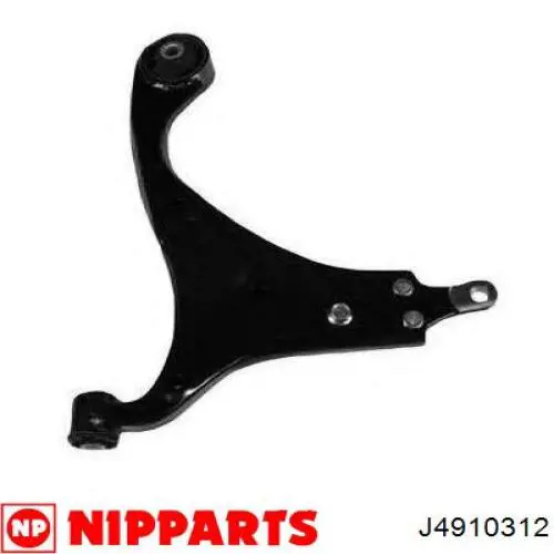 Brazo inferior derecho de la suspensión delantera 41687 Febi