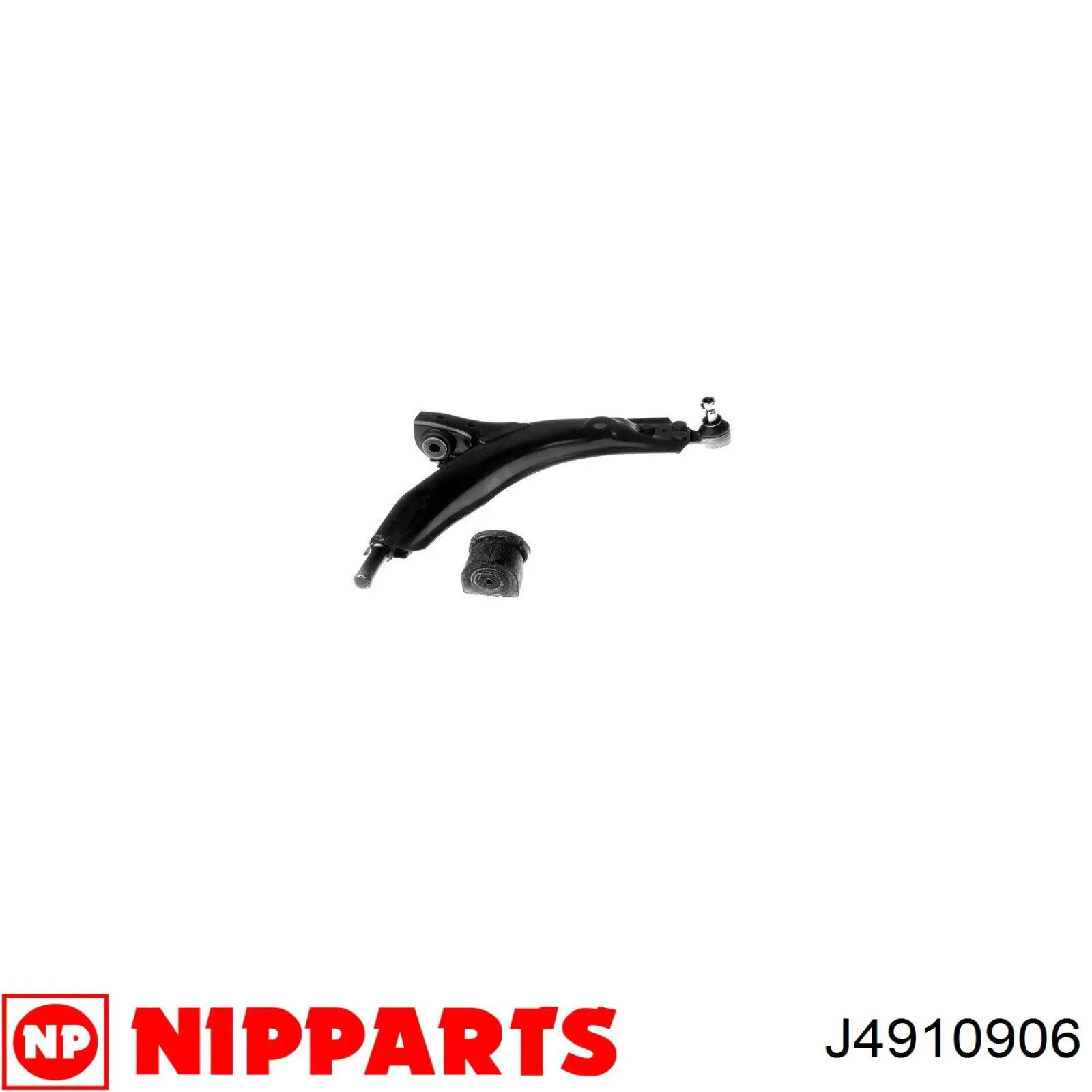 J4910906 Nipparts barra oscilante, suspensión de ruedas delantera, inferior derecha