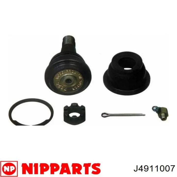 J4911007 Nipparts barra oscilante, suspensión de ruedas delantera, inferior derecha