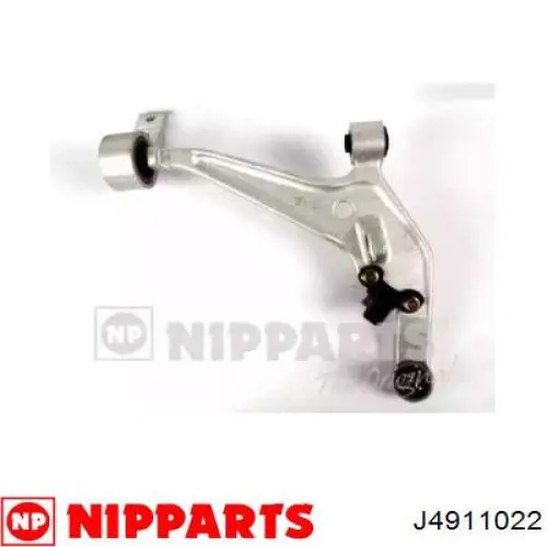Brazo inferior derecho de la suspensión delantera J4911022 Nipparts