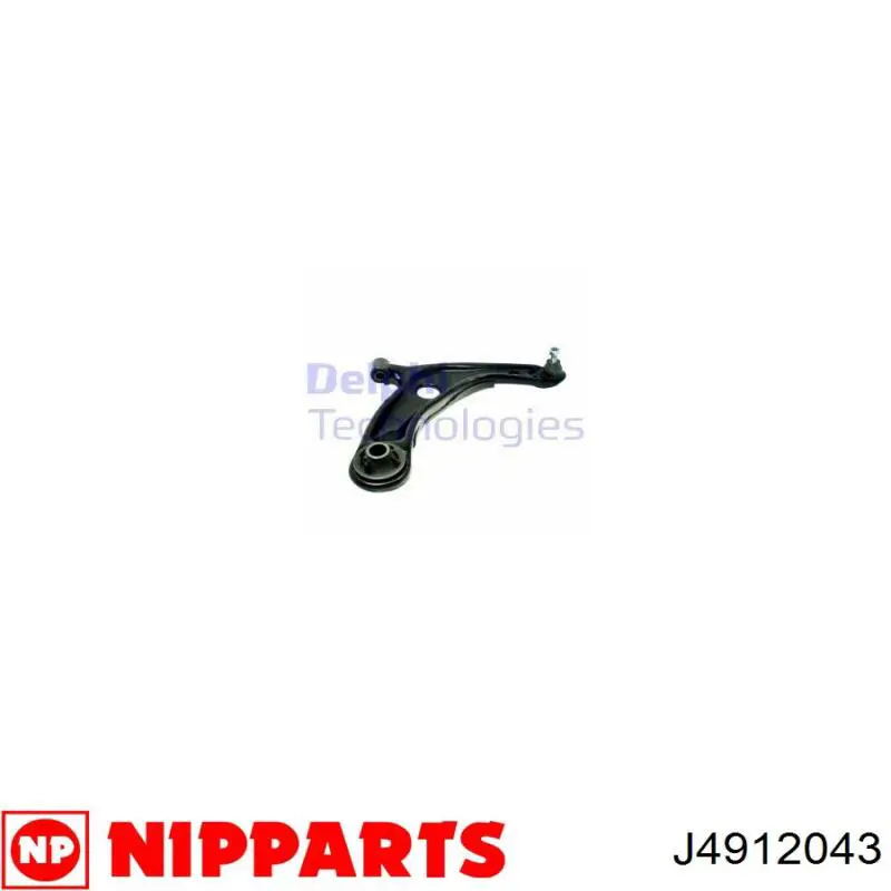 4806809080 Toyota Brazo inferior derecho de la suspensión delantera