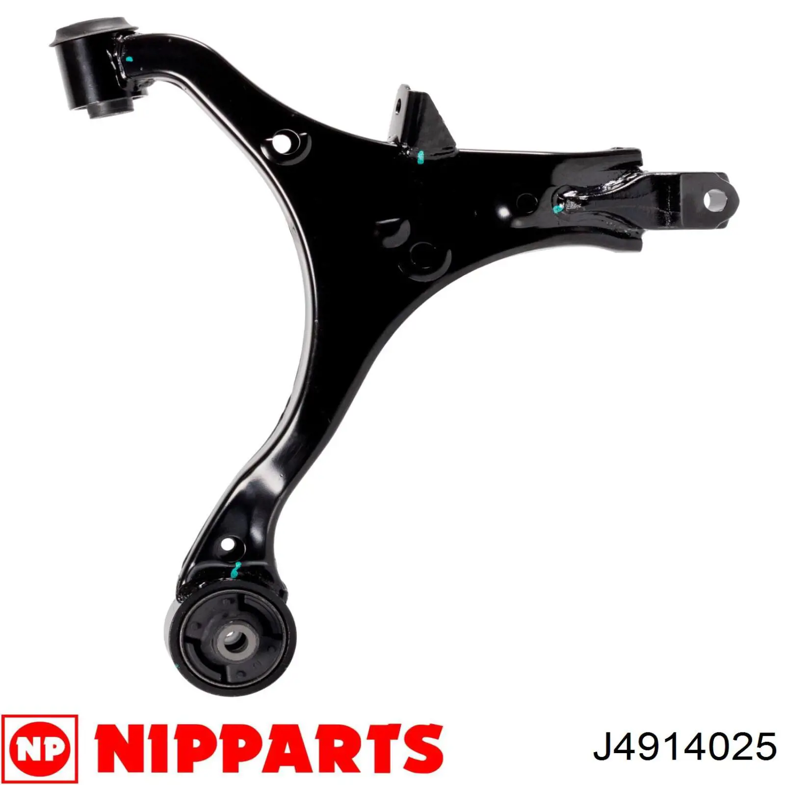 J4914025 Nipparts barra oscilante, suspensión de ruedas delantera, inferior derecha