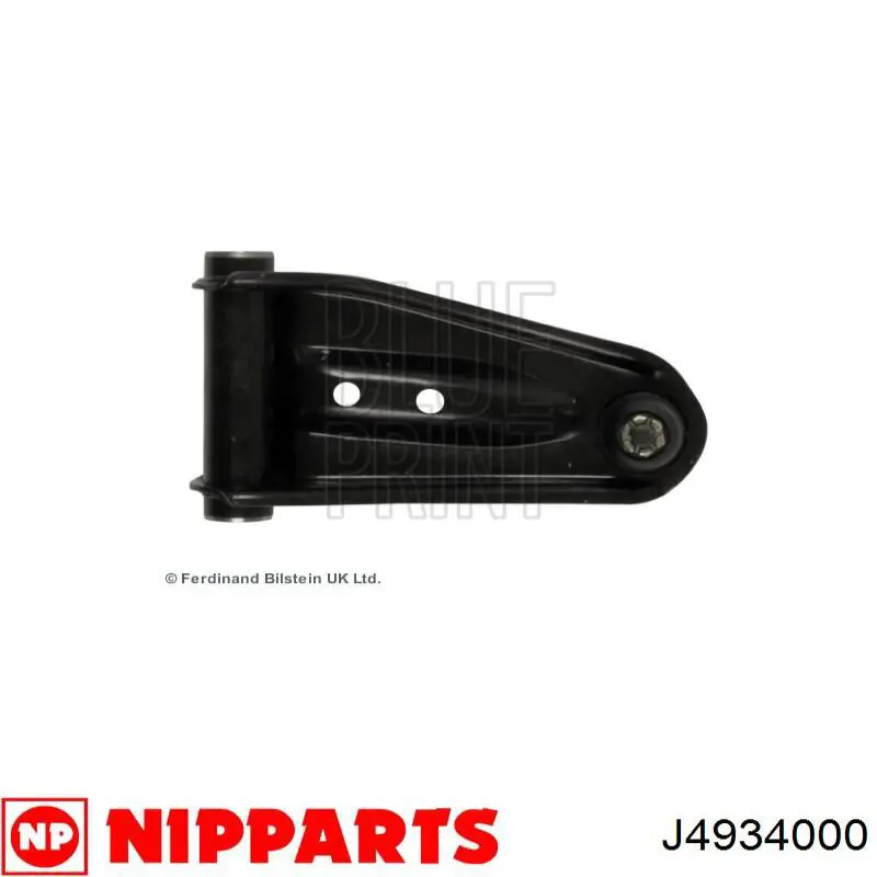 J4934000 Nipparts barra oscilante, suspensión de ruedas delantera, superior derecha