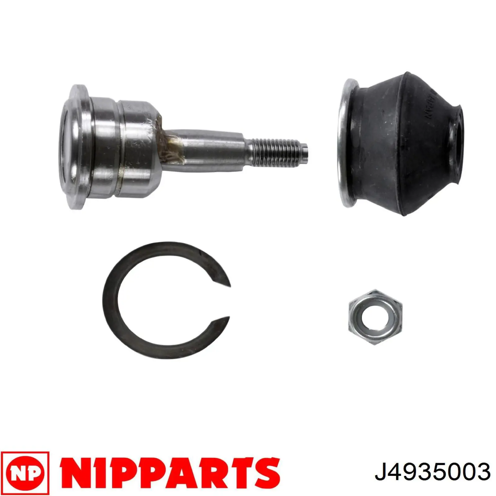 J4935003 Nipparts barra oscilante, suspensión de ruedas delantera, superior derecha