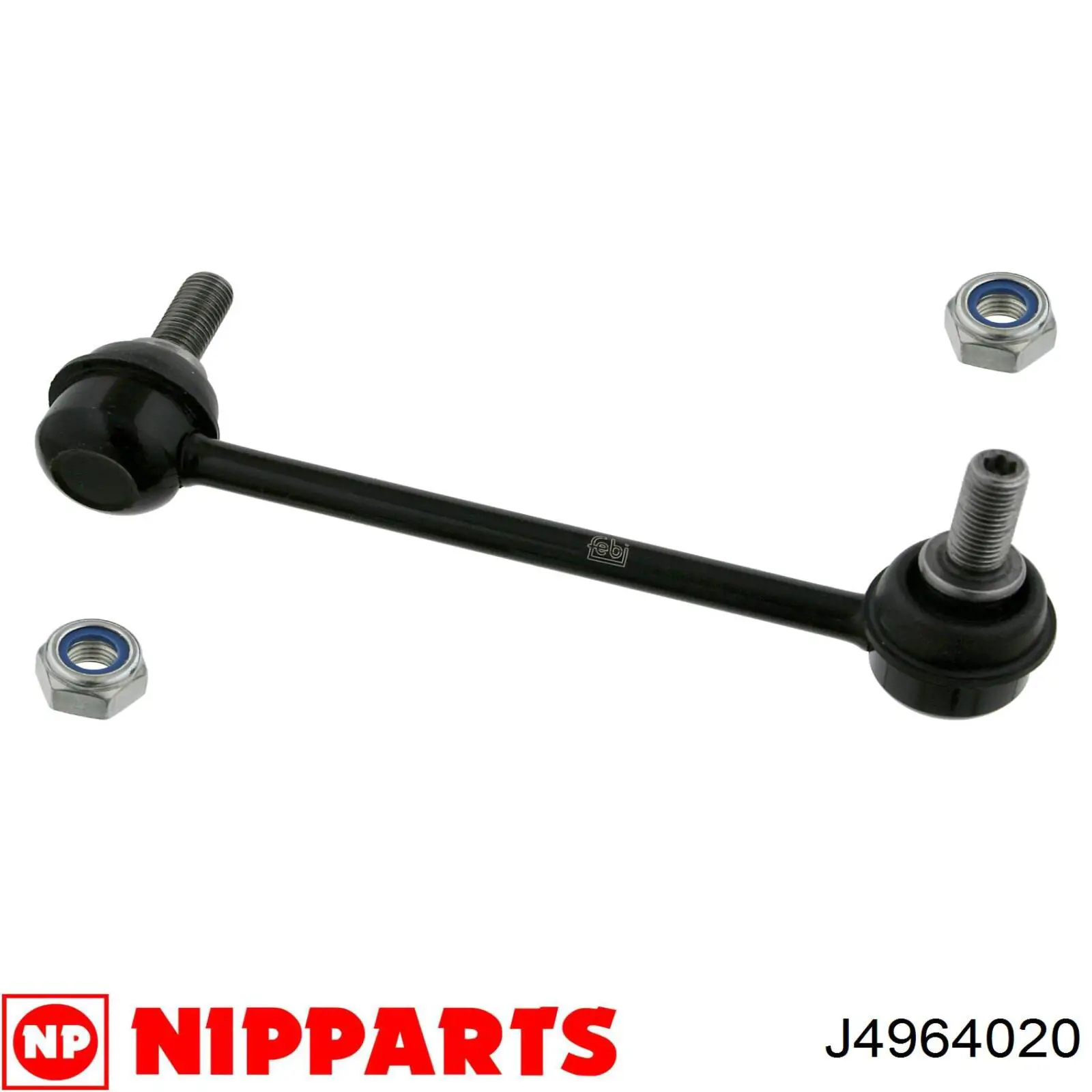 J4964020 Nipparts barra estabilizadora delantera izquierda