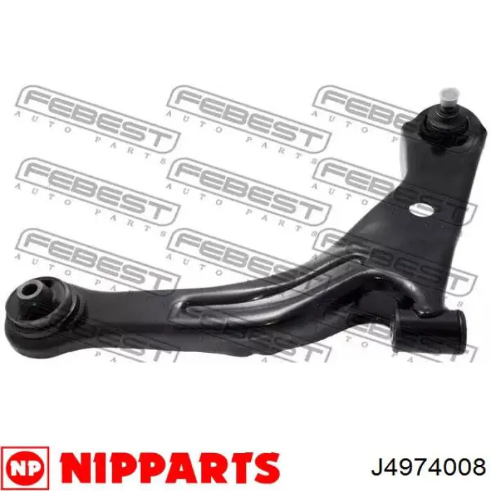 J4974008 Nipparts barra estabilizadora delantera derecha