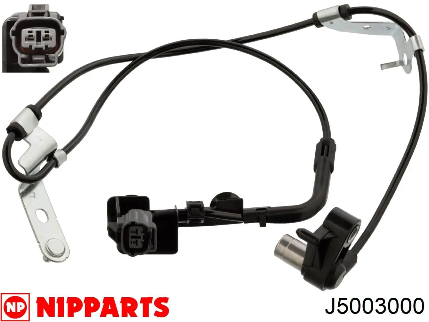 J5003000 Nipparts sensor abs delantero izquierdo