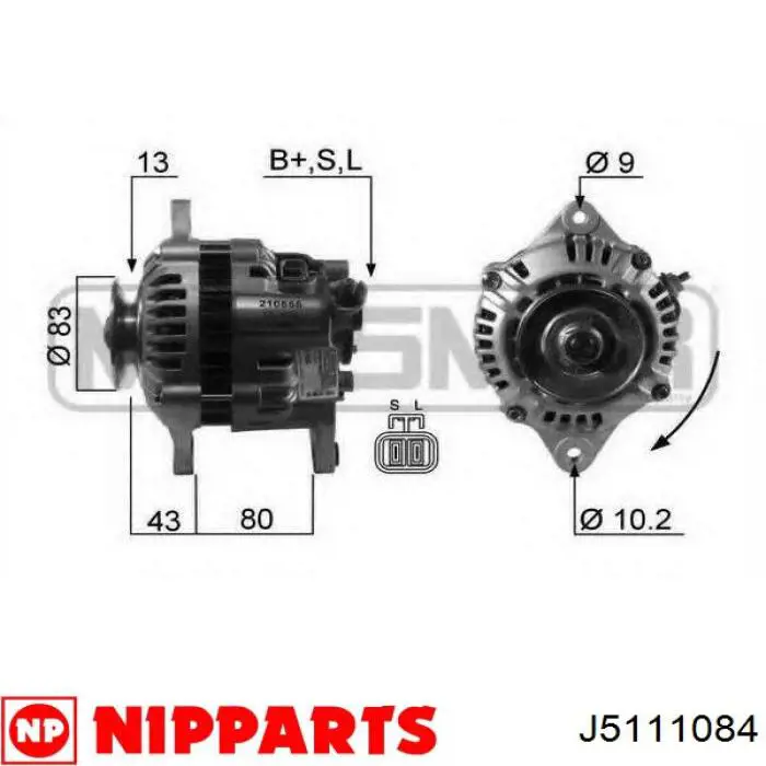 Comprar 0986080430 Bosch Dynamo