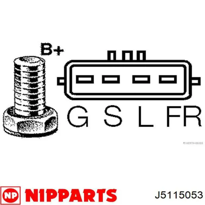 MD336780 Mitsubishi Alternador de coche