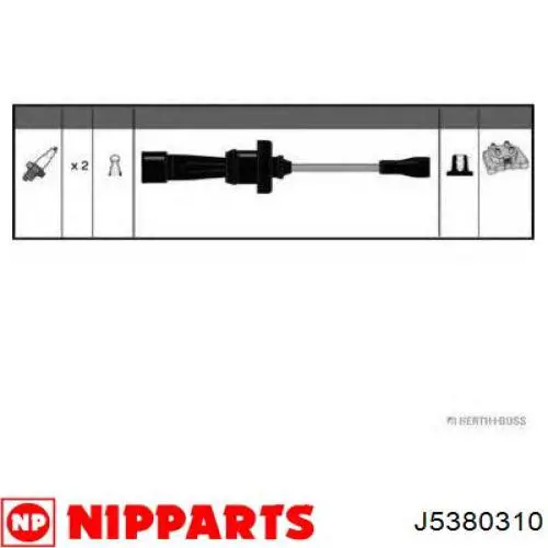 Comprar ADG01625 Blue Print Cable de bujía