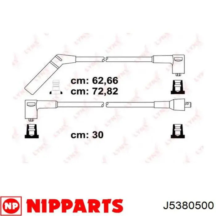 Cables de bujías 2750124C10 Hyundai/Kia