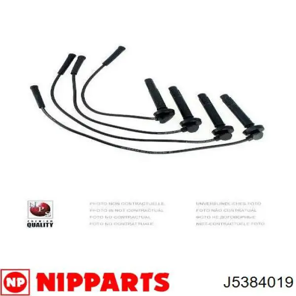 J5384019 Nipparts cables de bujías
